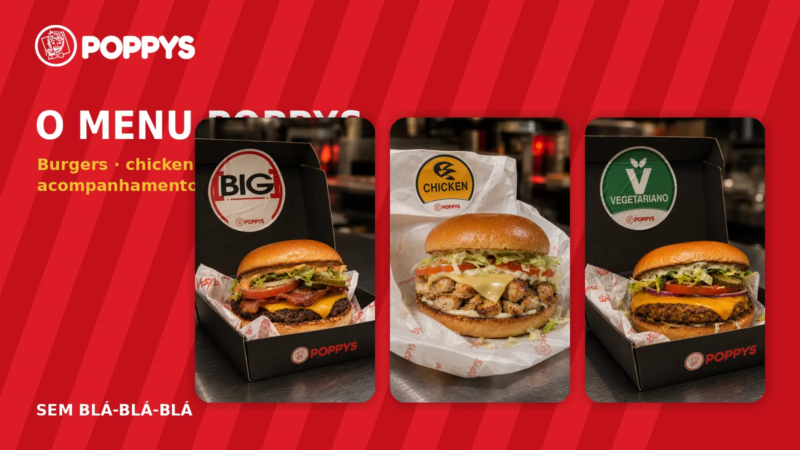 O que há no menu POPPYS? Um guia sem blá-blá-blá